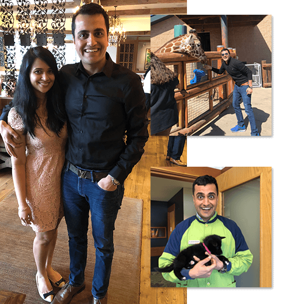 Set of casual pics of Dr. Ketan Jumani Set of casual pics of Dr. Ketan Jumani with wife and different animals