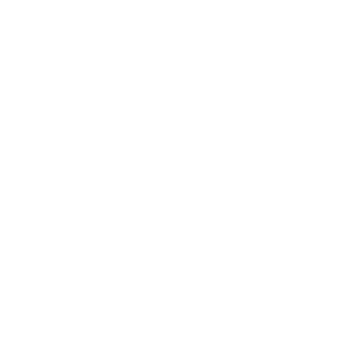 White line icon of a hand holding a coin